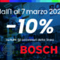 Gruppo Taboga promo meno 10 per cento su Bosch
